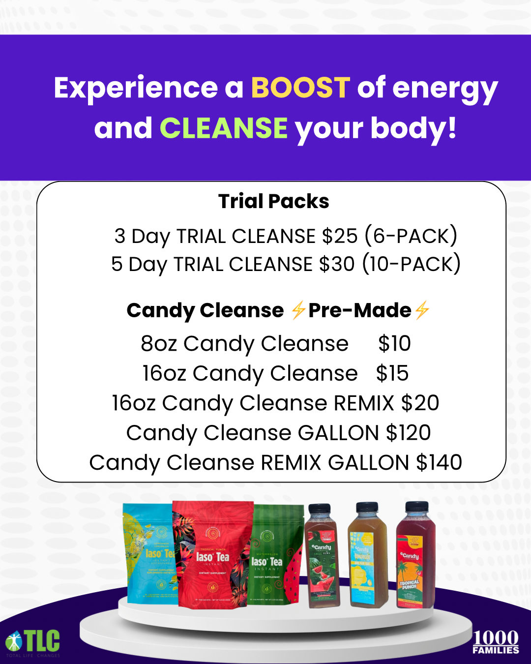 TLC Price List