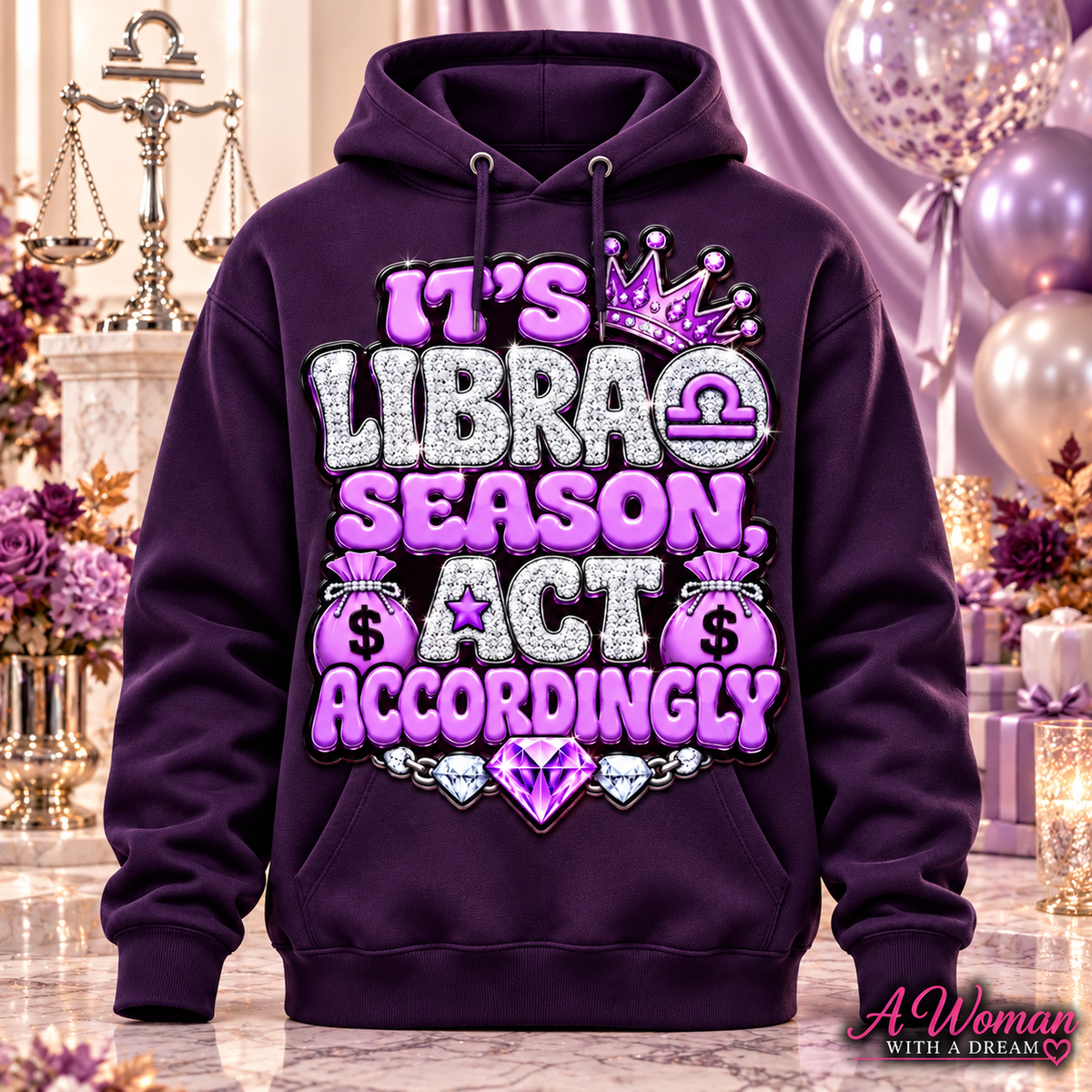 It’s Libra Season, Act Accordingly Hoodie