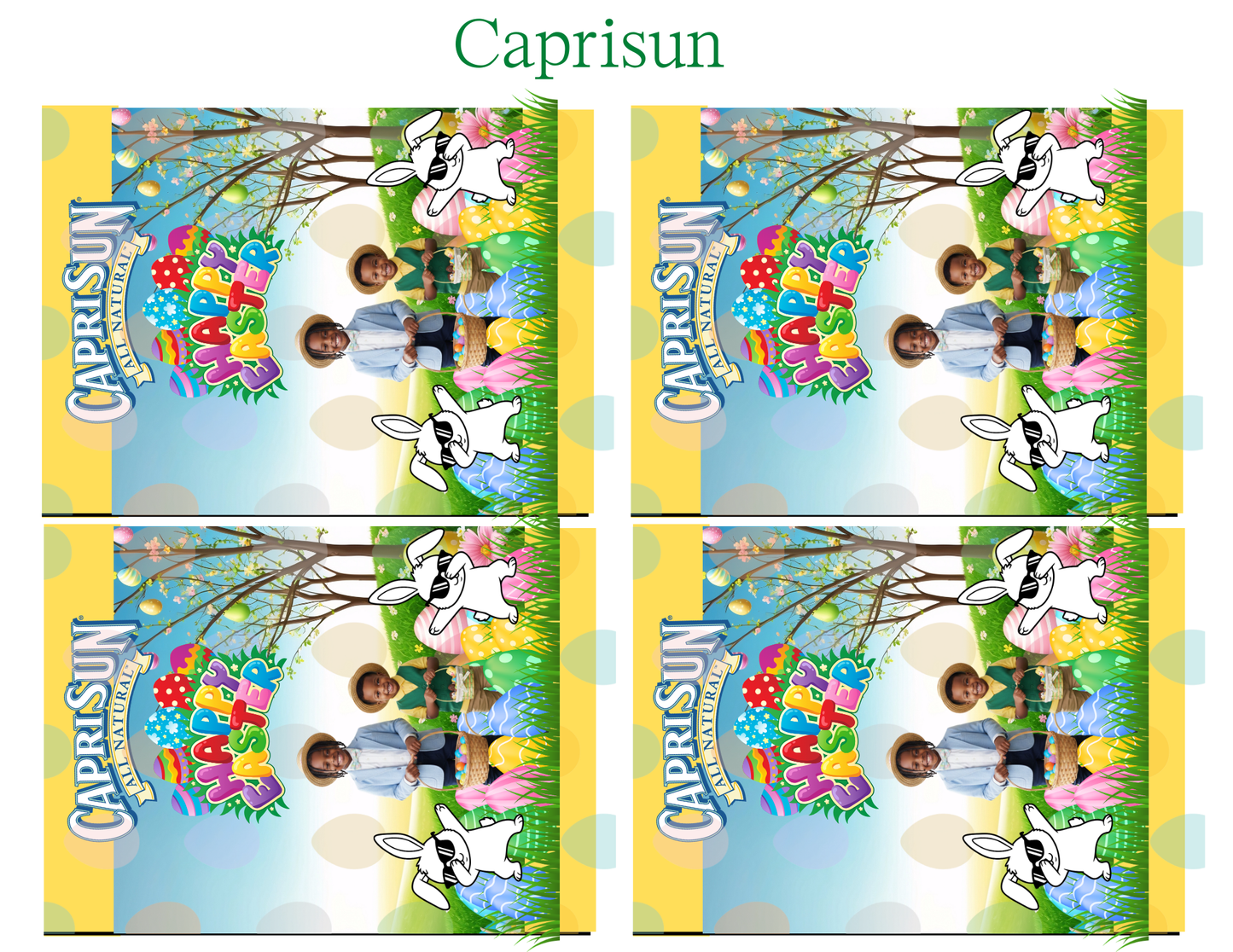 Editable Easter Treat Wrappers for Kids | Instant Download Party Favor Bundle