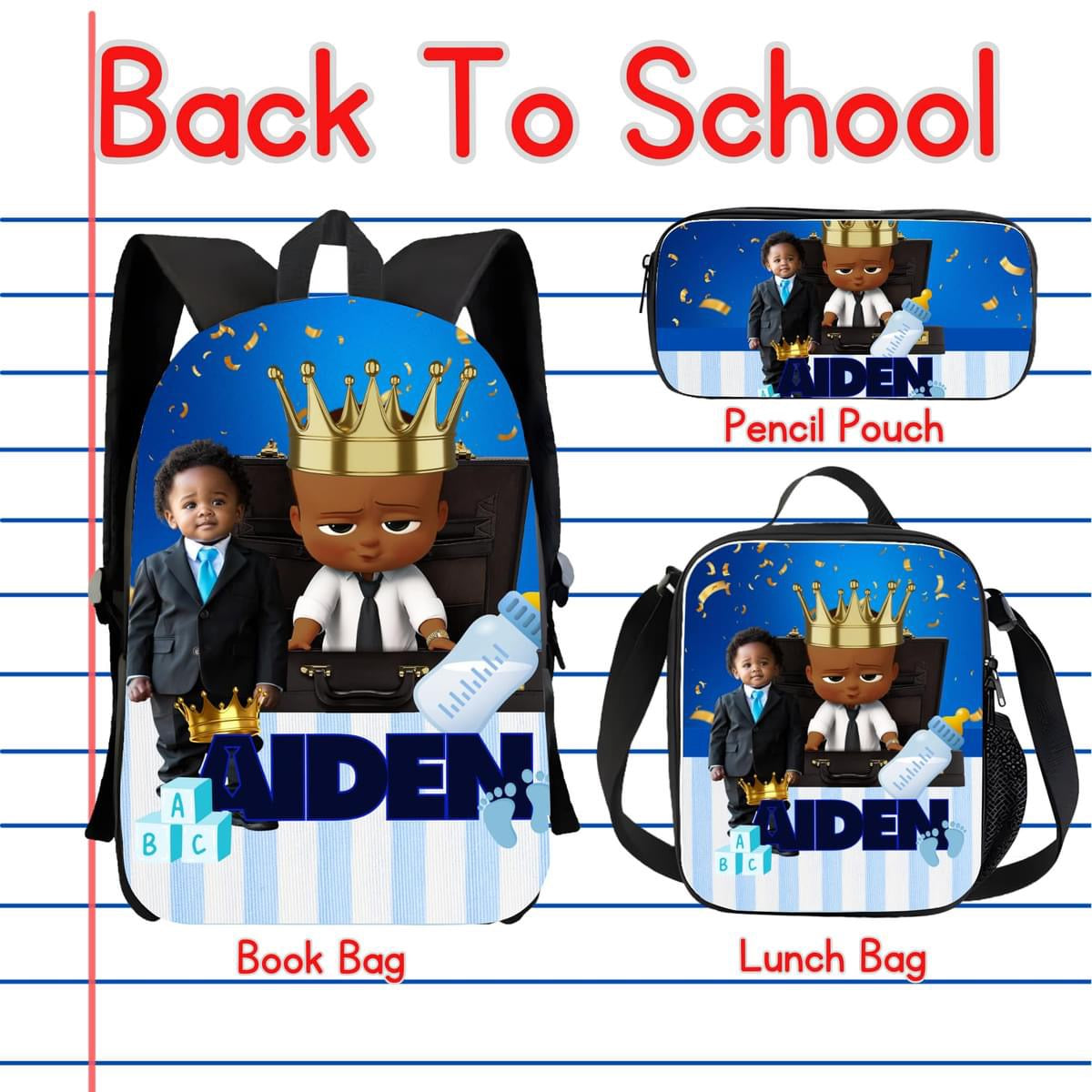 Custom Kid Back Pack