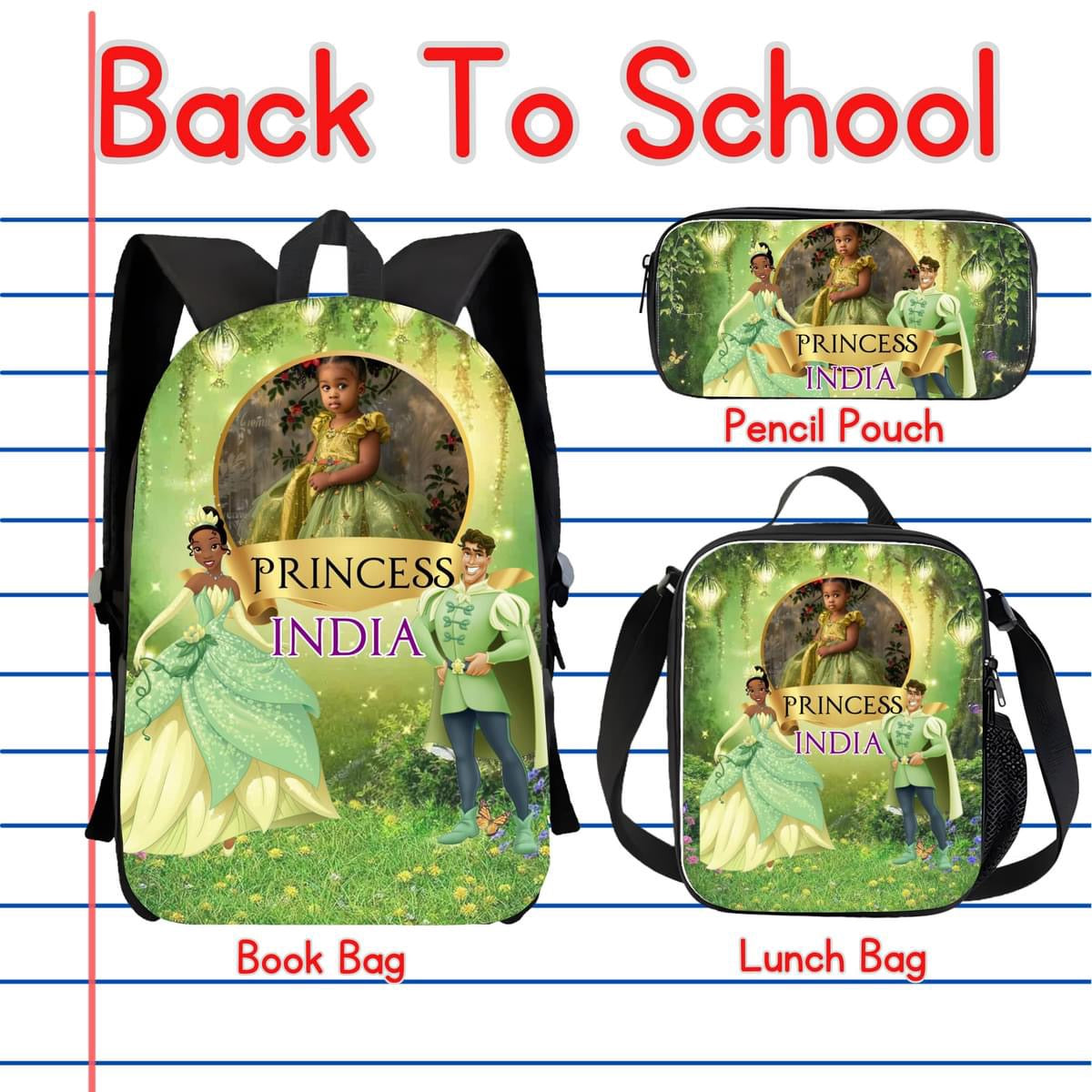 Custom Kid Back Pack