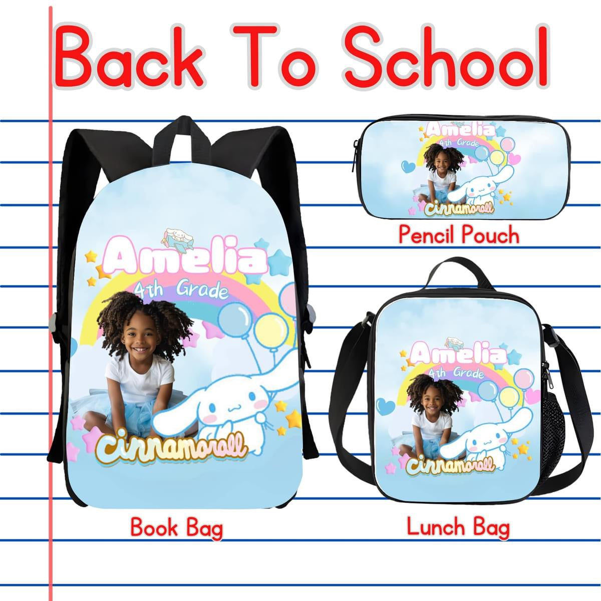 Custom Kid Back Pack