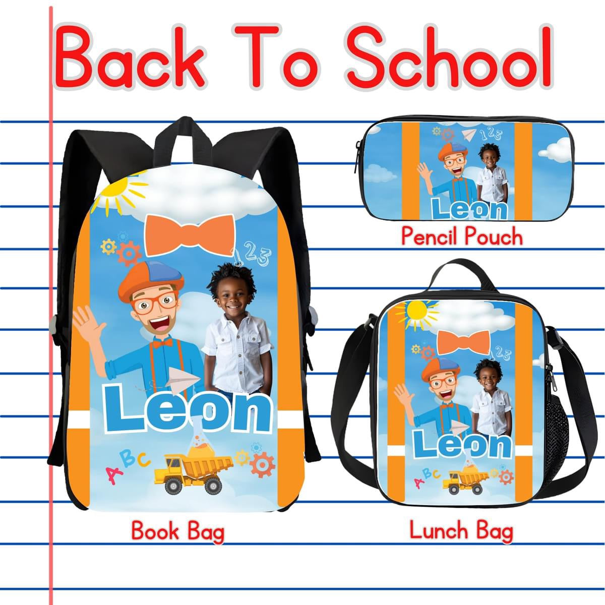 Custom Kid Back Pack