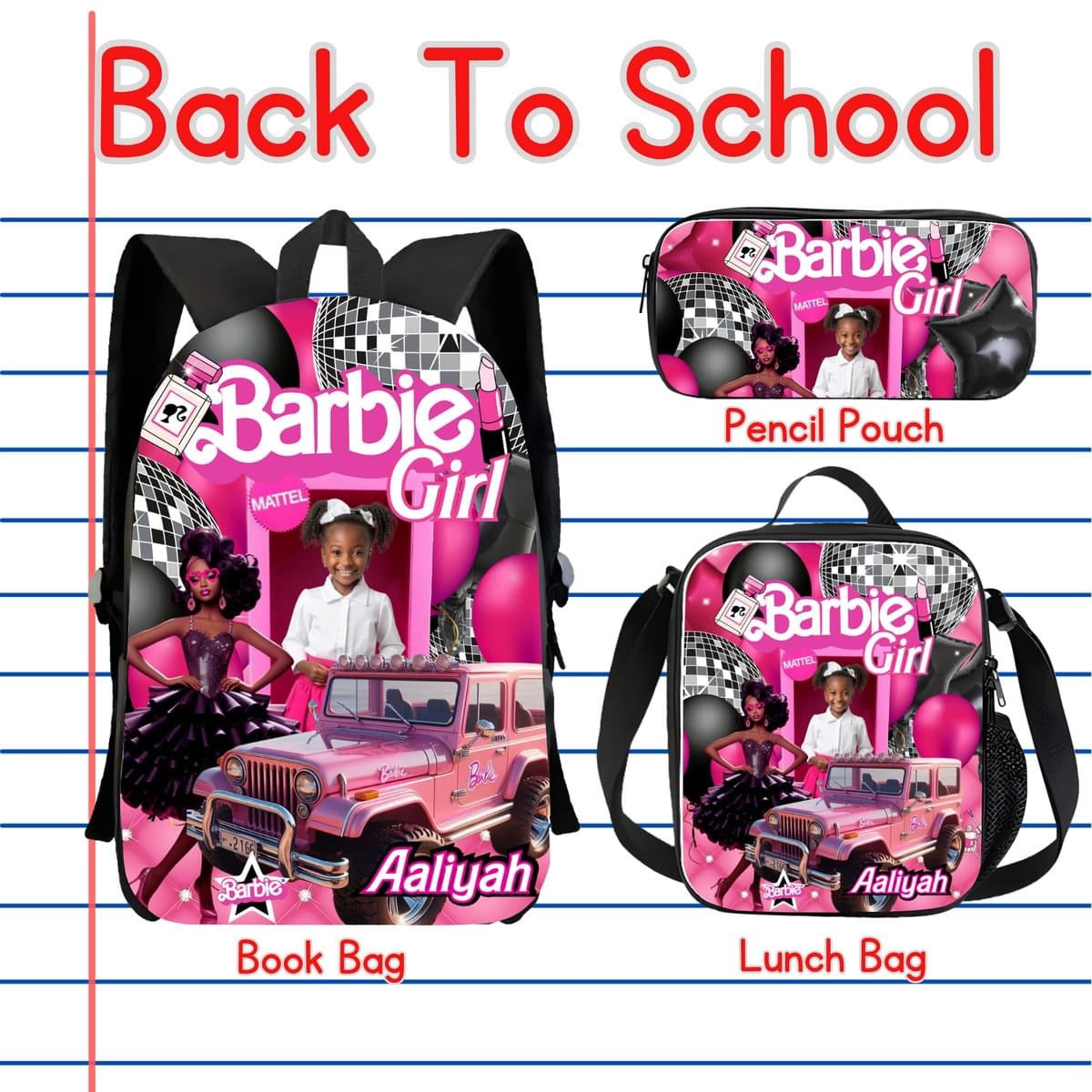Custom Kid Back Pack