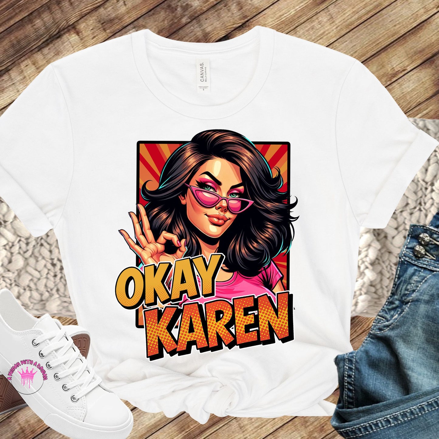 Okay Karen Graphic Tee.4