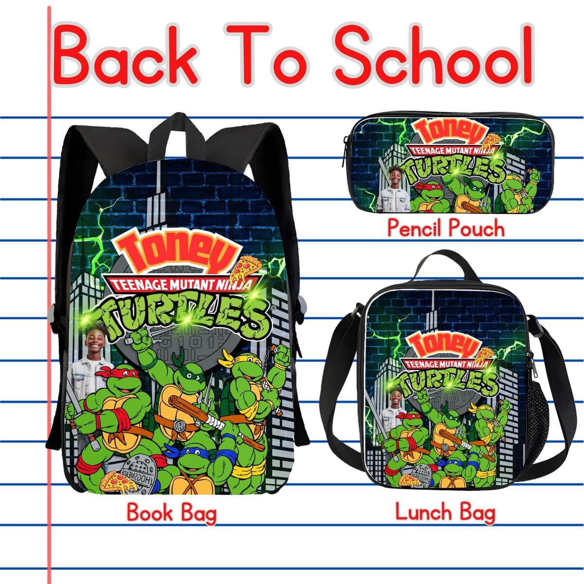 Custom Kid Back Pack