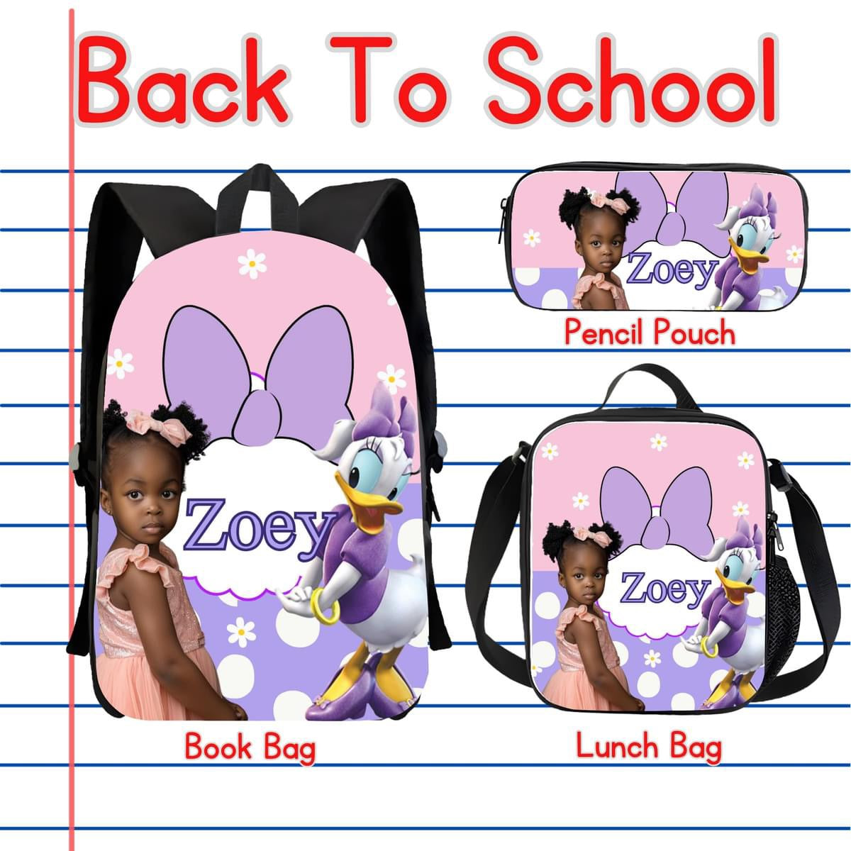 Custom Kid Back Pack