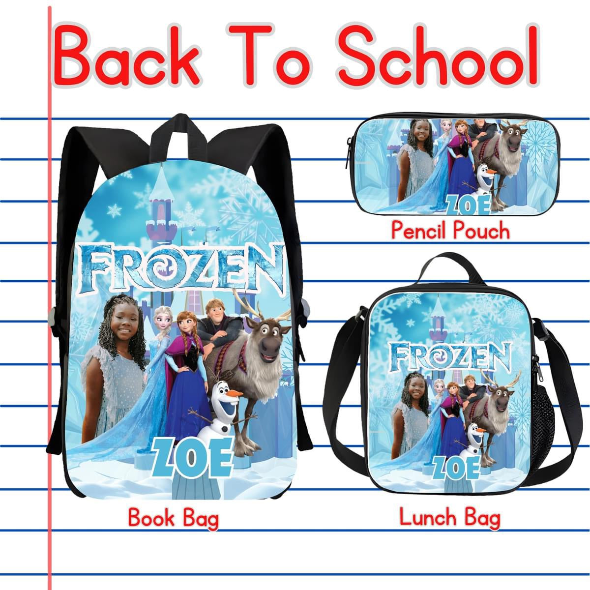 Custom Kid Back Pack