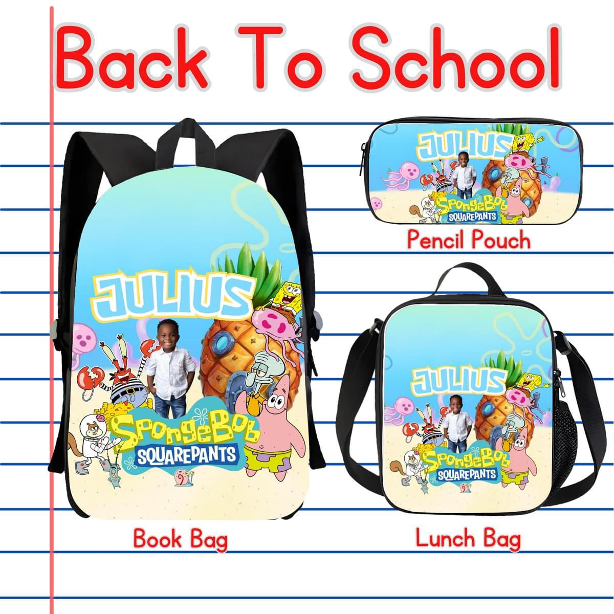 Custom Kid Back Pack