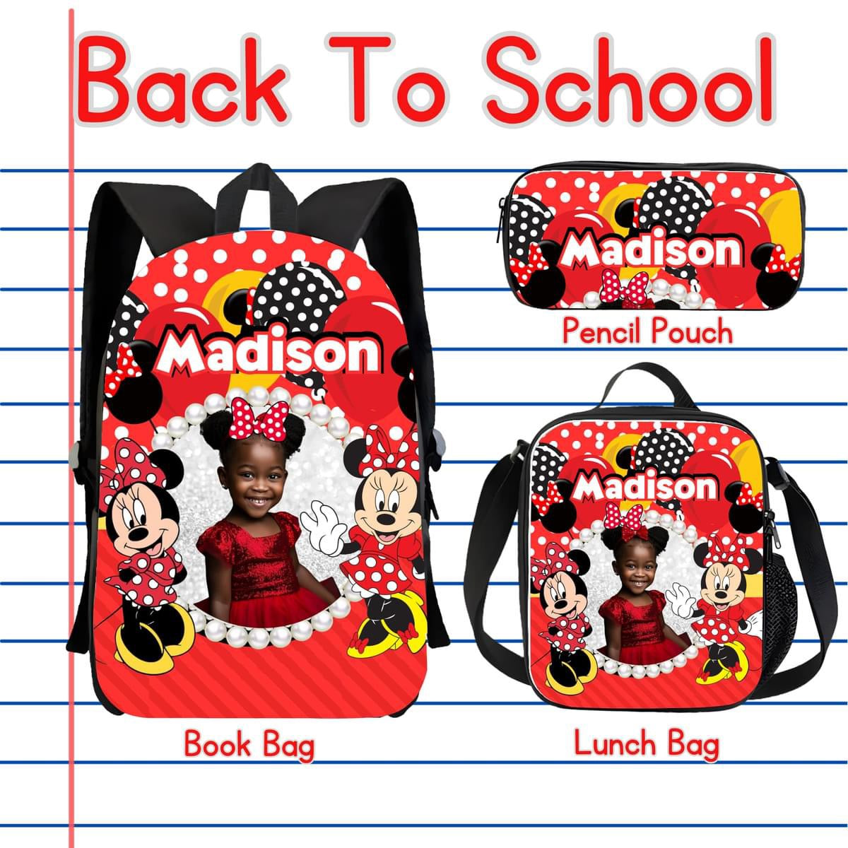 Custom Kid Back Pack