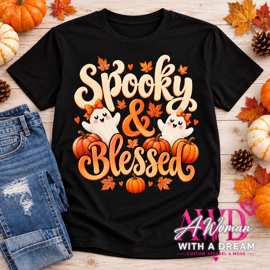 Spooky & Blessed Halloween Shirt
