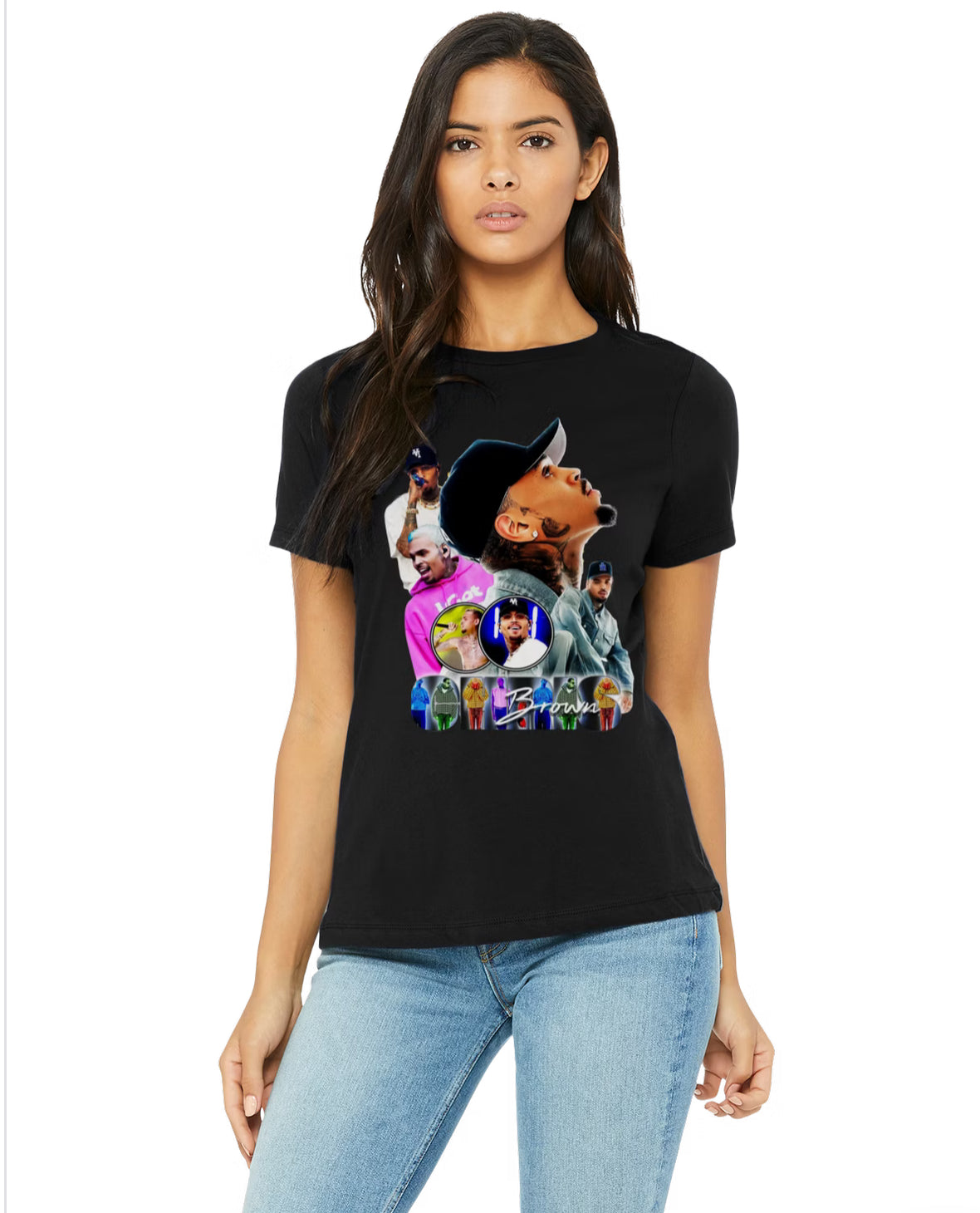 Chris Brown Multi-Image Graphic Tee