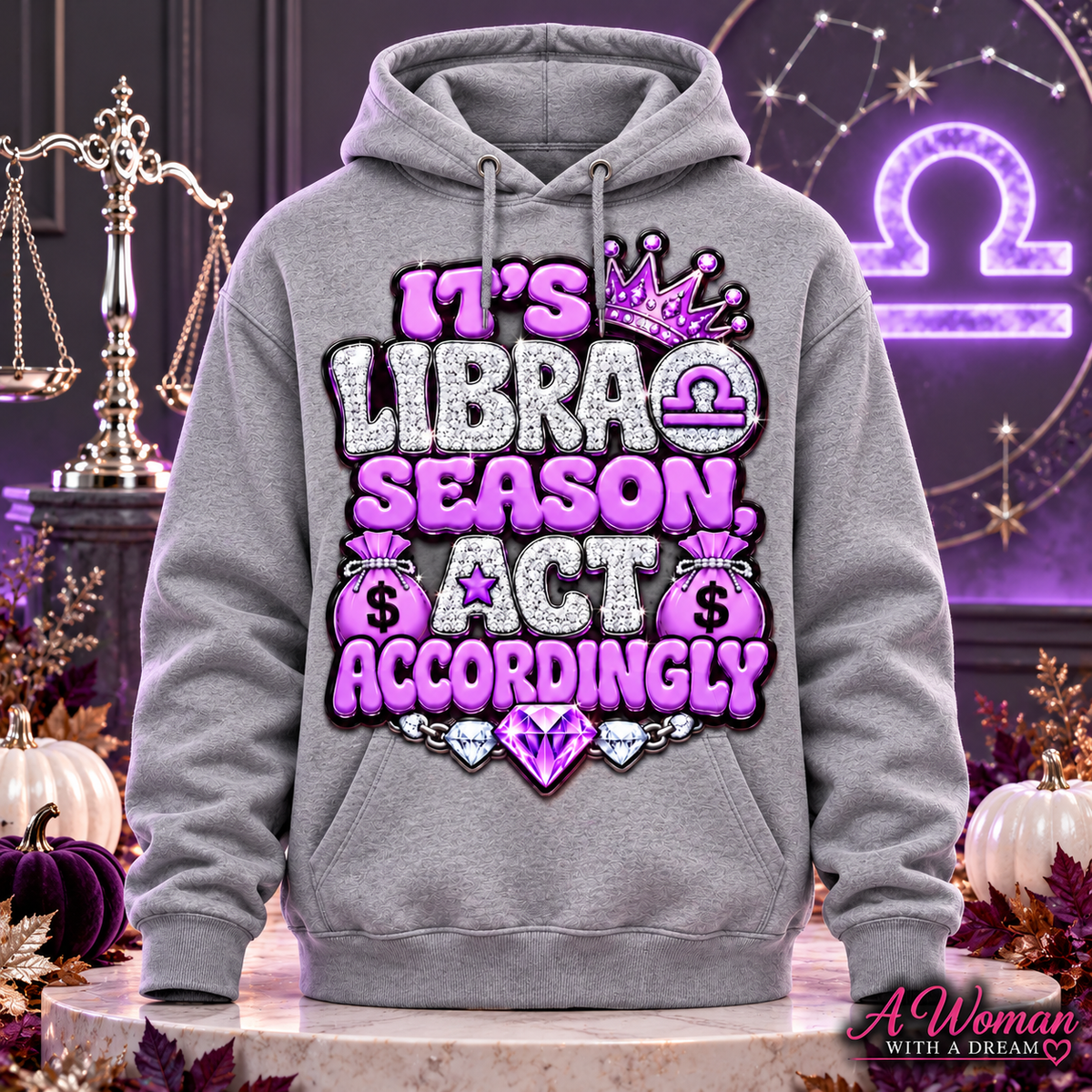 It’s Libra Season, Act Accordingly Hoodie