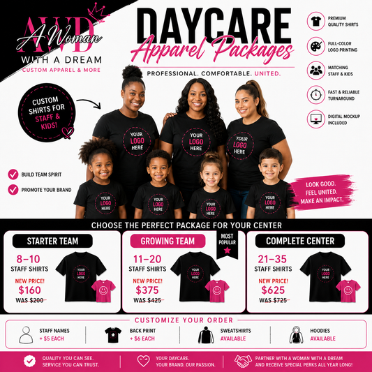 Daycare Apparel Packages